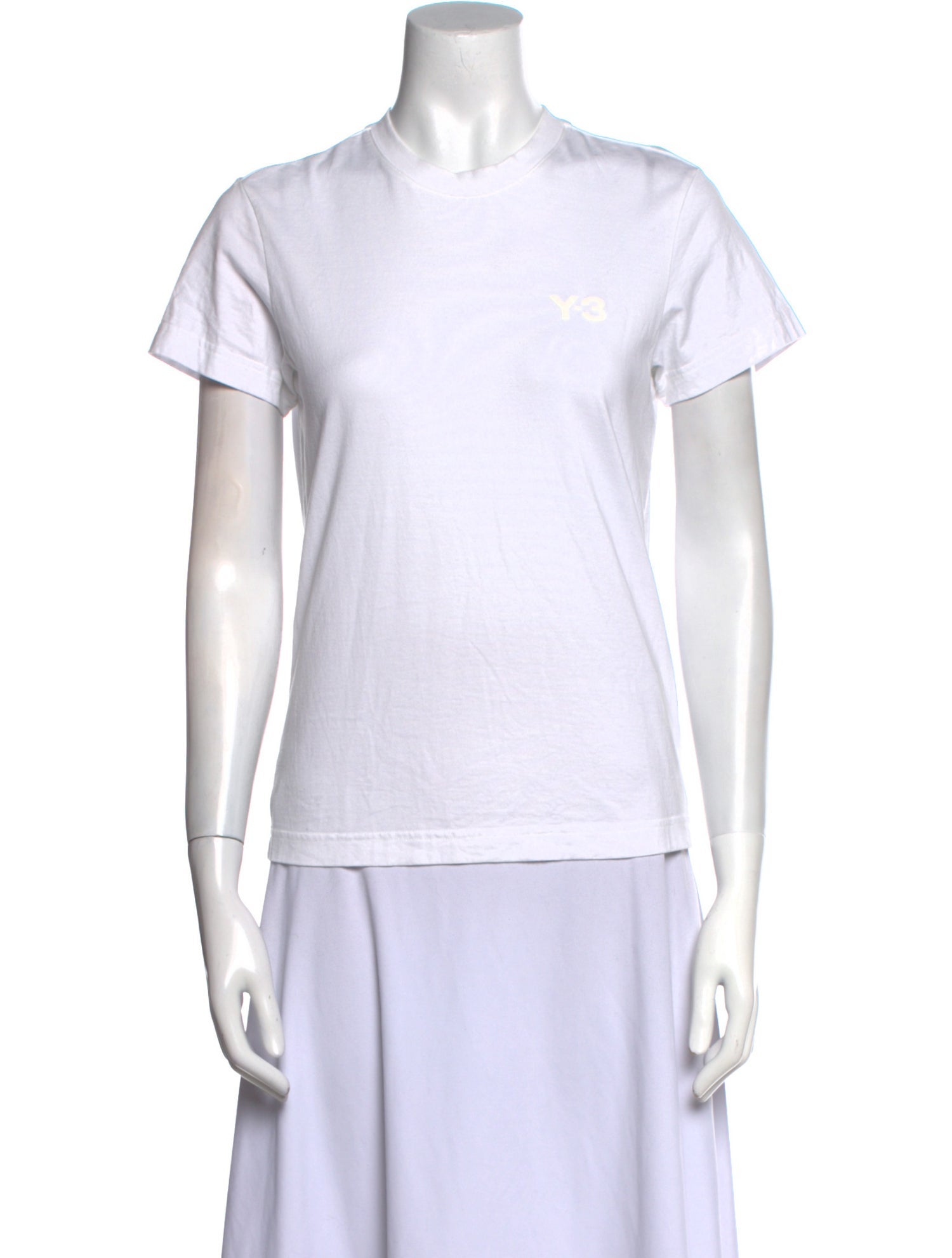 Y-3 x Adidas Crew Neck Short Sleeve T-Shirt