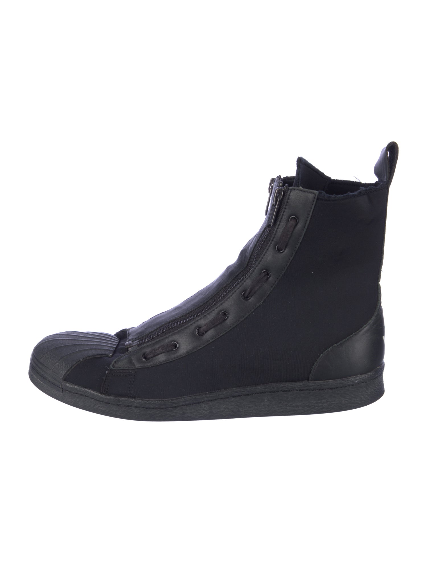 Y-3 Nylon Wedge Sneakers