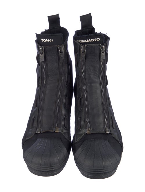 Y-3 Nylon Wedge Sneakers