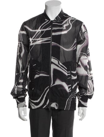 Y-3 Printed Moto Jacket