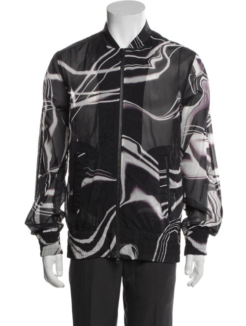 Y-3 Printed Moto Jacket