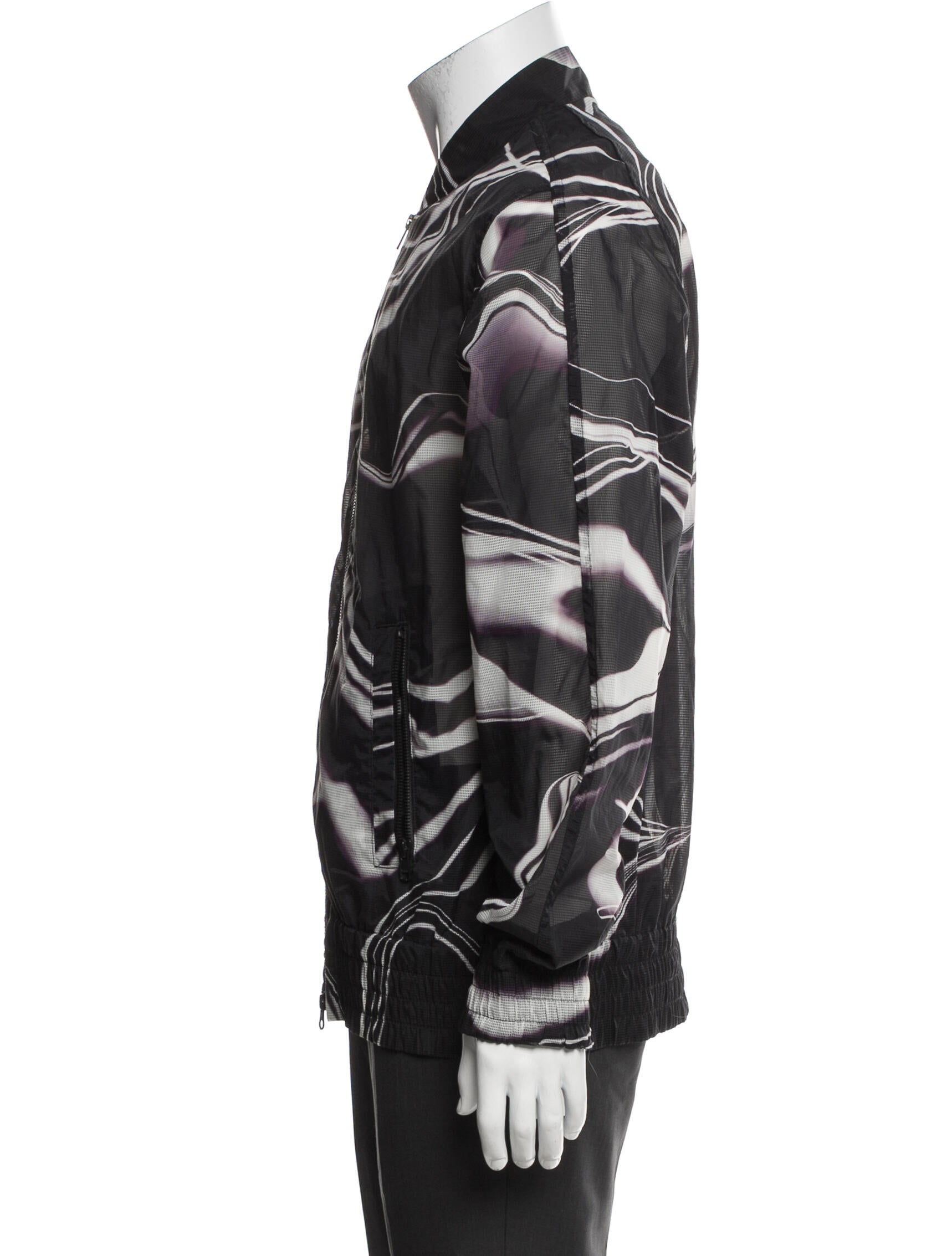 Y-3 Printed Moto Jacket