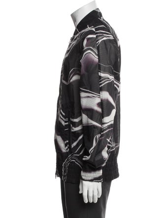 Y-3 Printed Moto Jacket