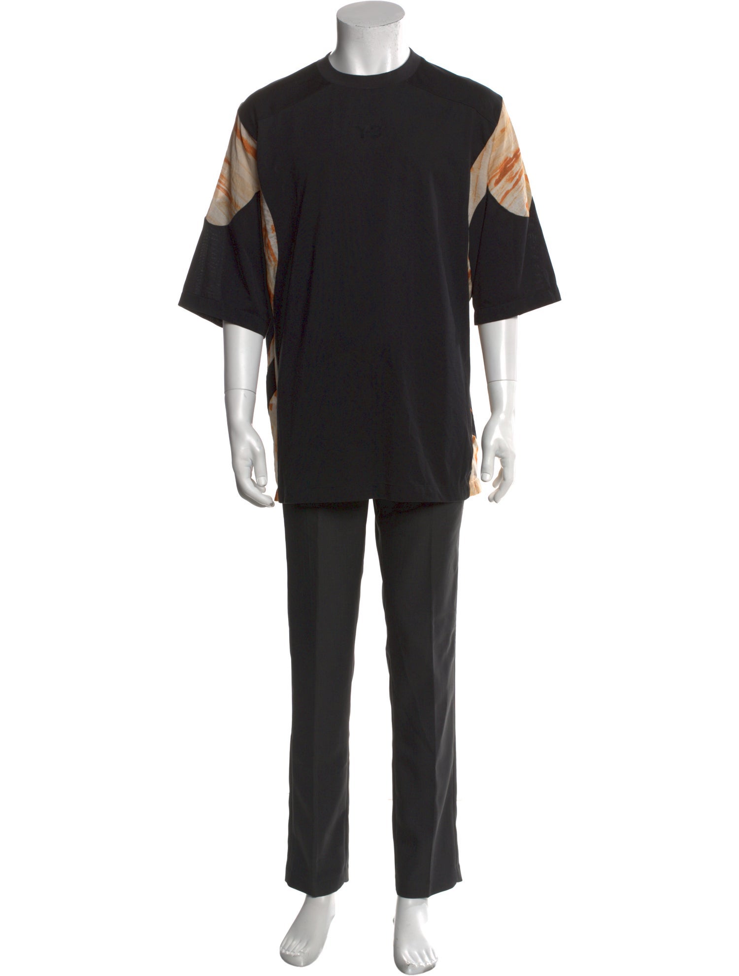 Y-3 Graphic Print Crew Neck T-Shirt