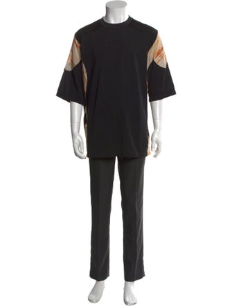 Y-3 Graphic Print Crew Neck T-Shirt