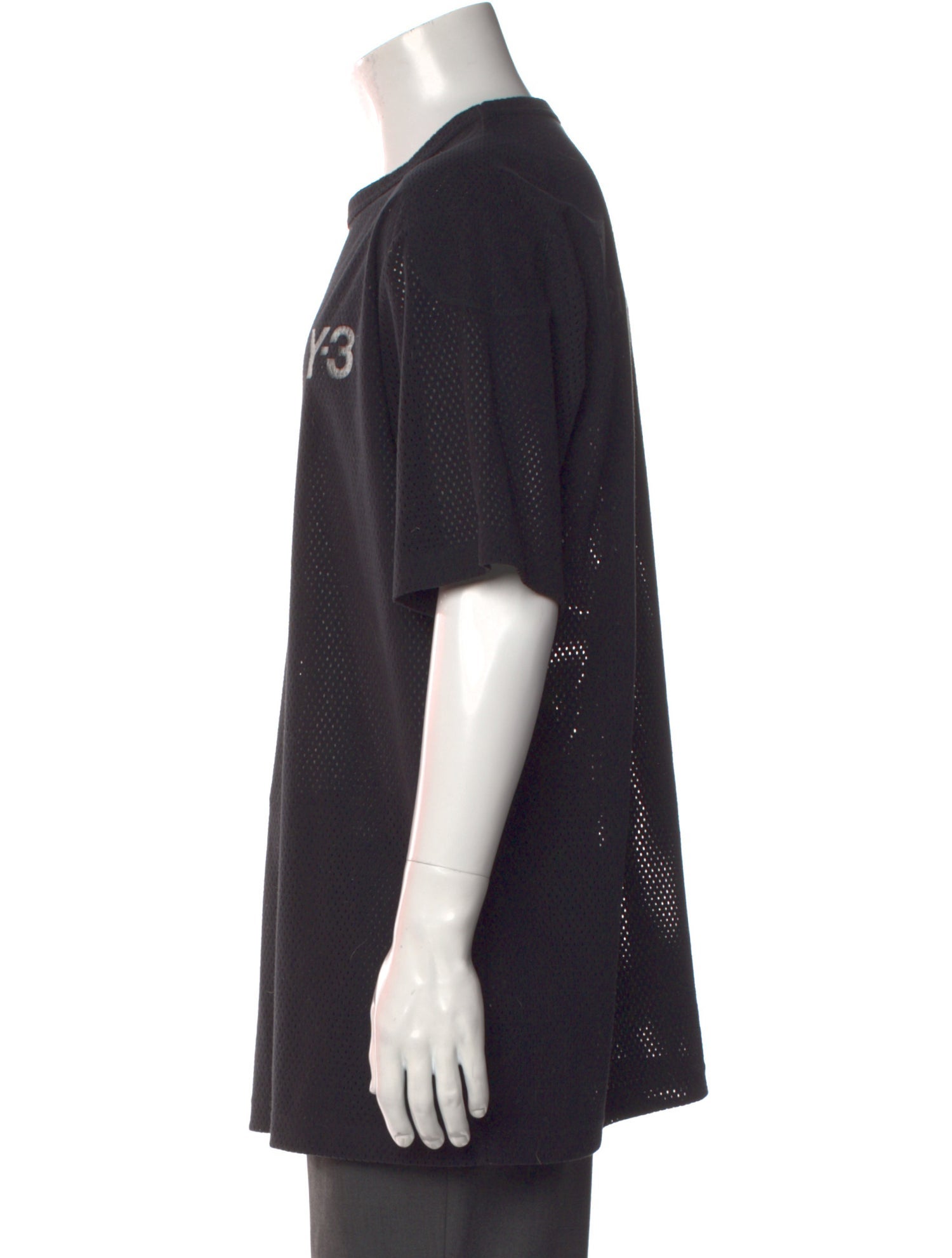 Y-3 Graphic Print Crew Neck T-Shirt