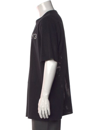 Y-3 Graphic Print Crew Neck T-Shirt