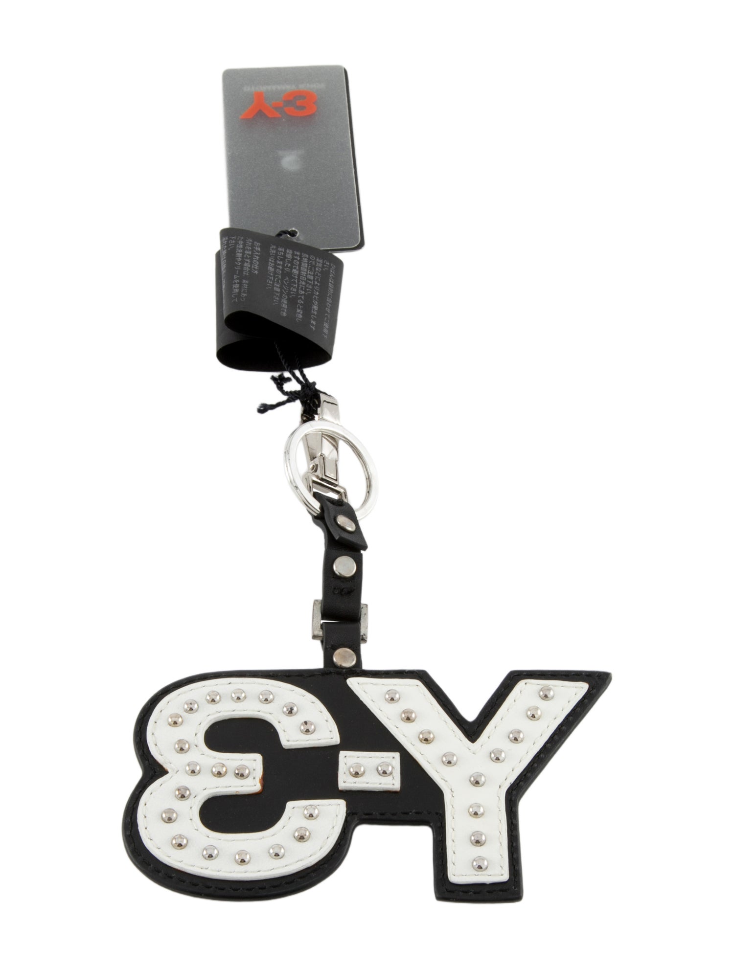 Y-3 Leather Keychain w/Tags