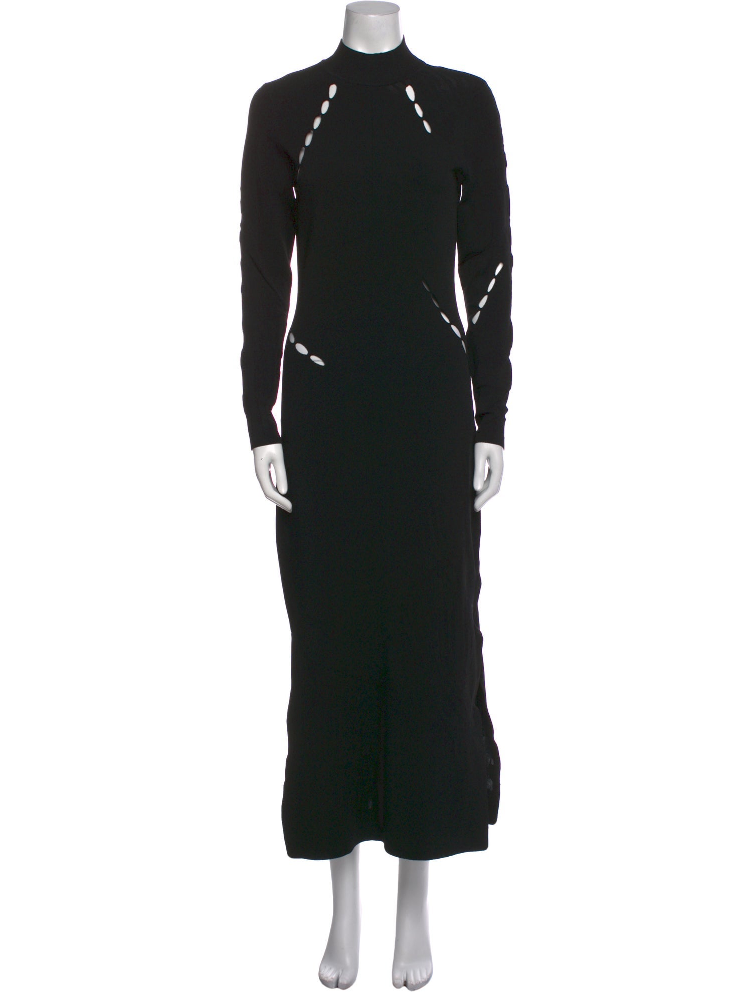 Y-3 Mock Neck Long Dress