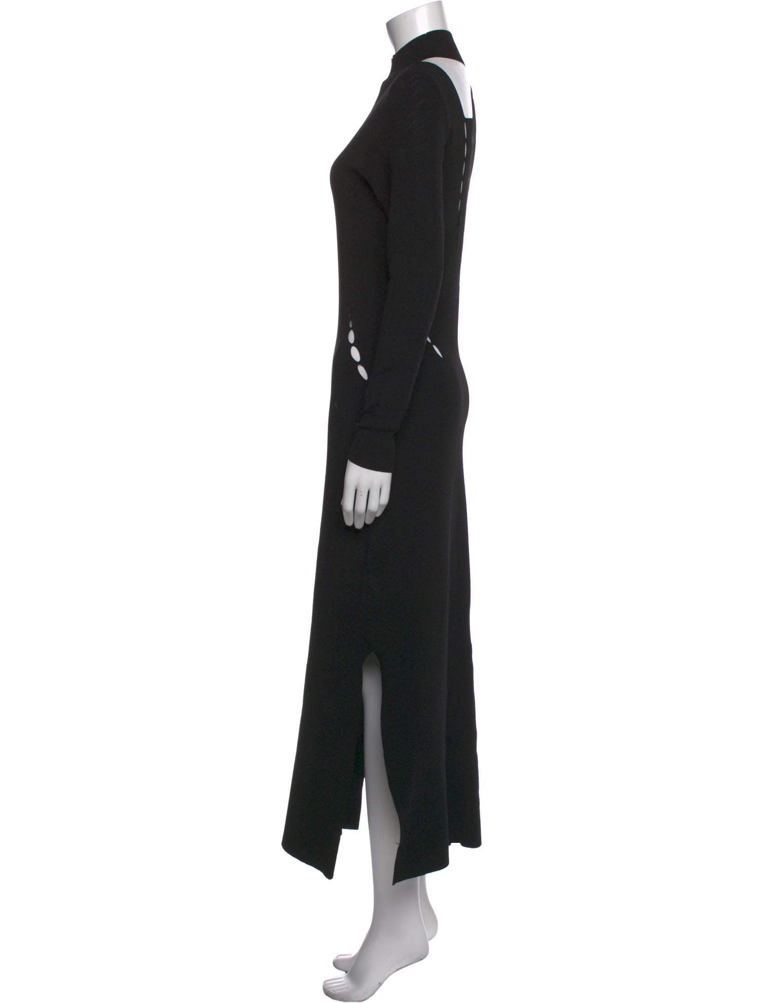 Y-3 Mock Neck Long Dress