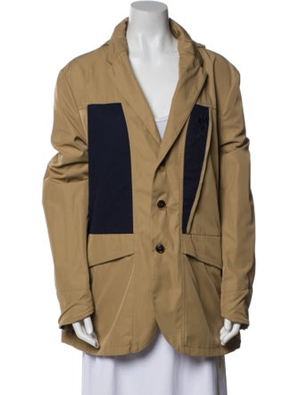 Y-3 Colorblock Pattern Utility Jacket