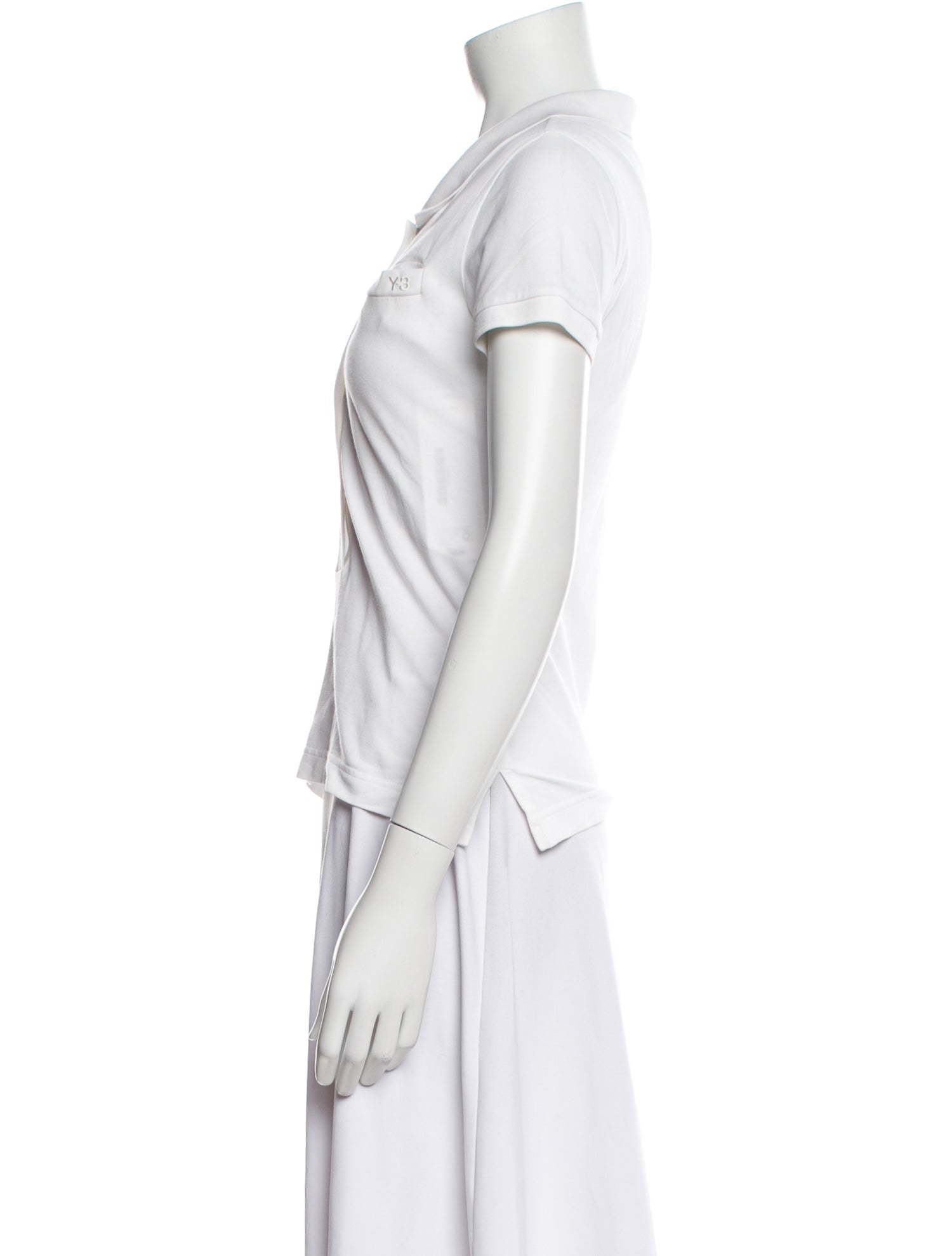 Y-3 Crew Neck Short Sleeve Polo