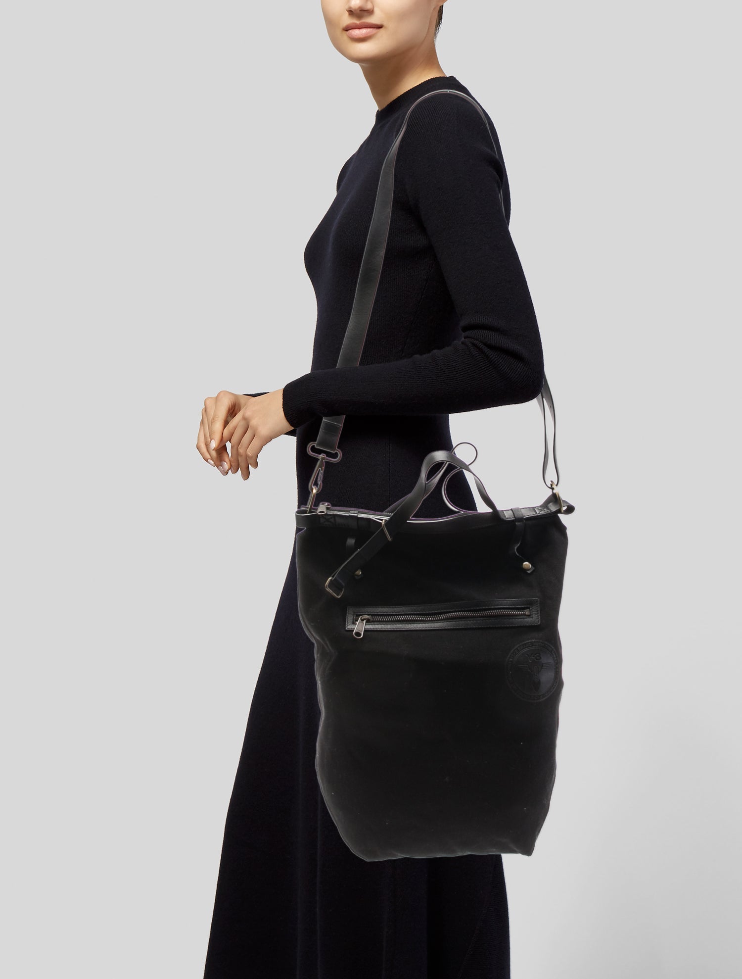 Y-3 x Adidas Canvas Shoulder Bag