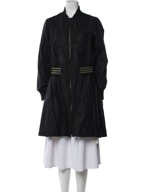 Y-3 Nylon Striped Coat