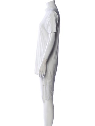 Y-3 Cowl Neck Short Sleeve T-Shirt