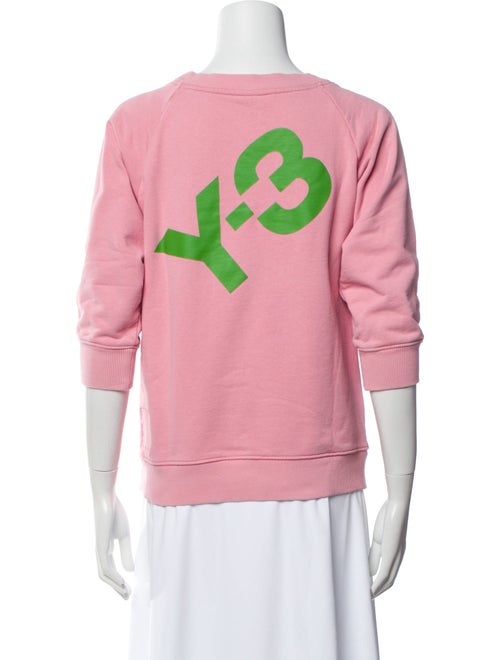 Y-3 Bateau Neckline Three-Quarter Sleeve Sweatshirt