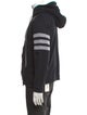 Y-3 Full zip Striped Hoodie