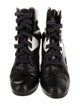 Y-3 Leather Wedge Sneakers