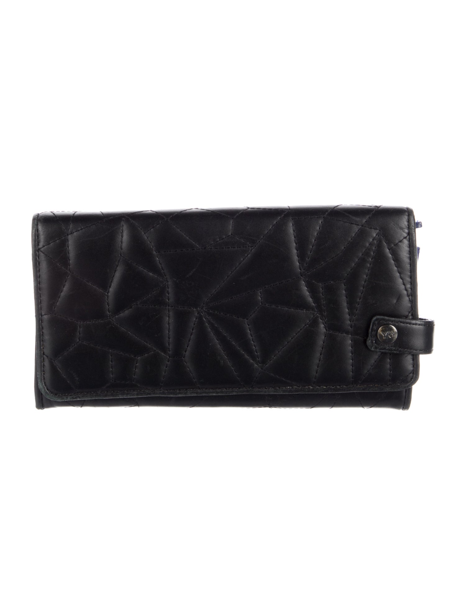 Y-3 Leather Continental Wallet