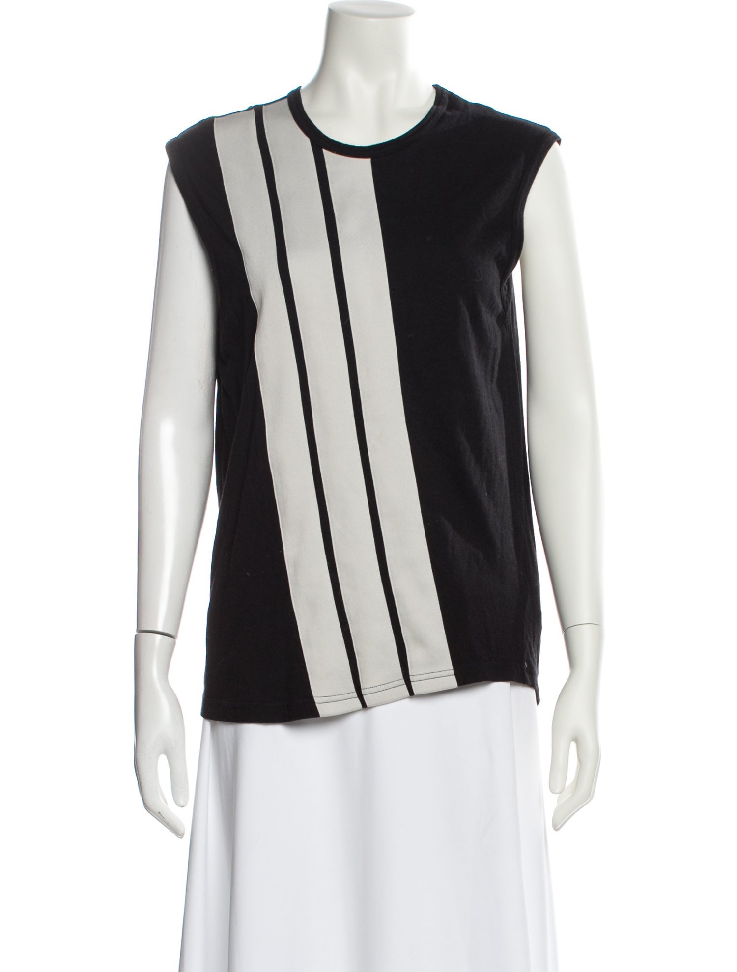 Y-3 Striped Crew Neck Top