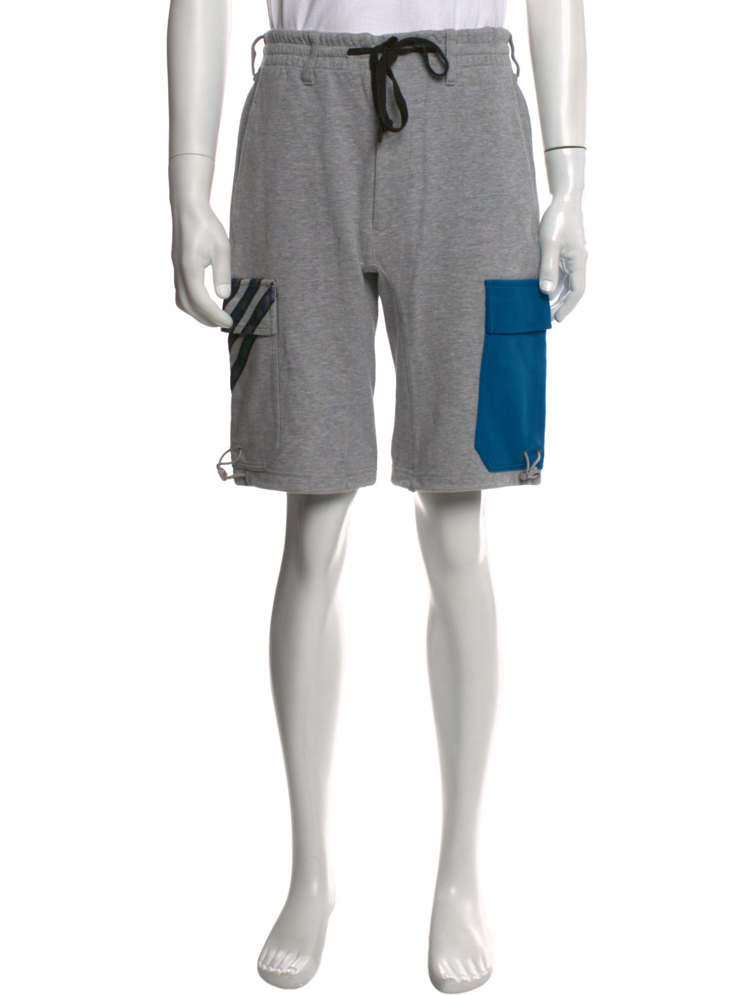 Y-3 Colorblock Pattern Jogger Shorts