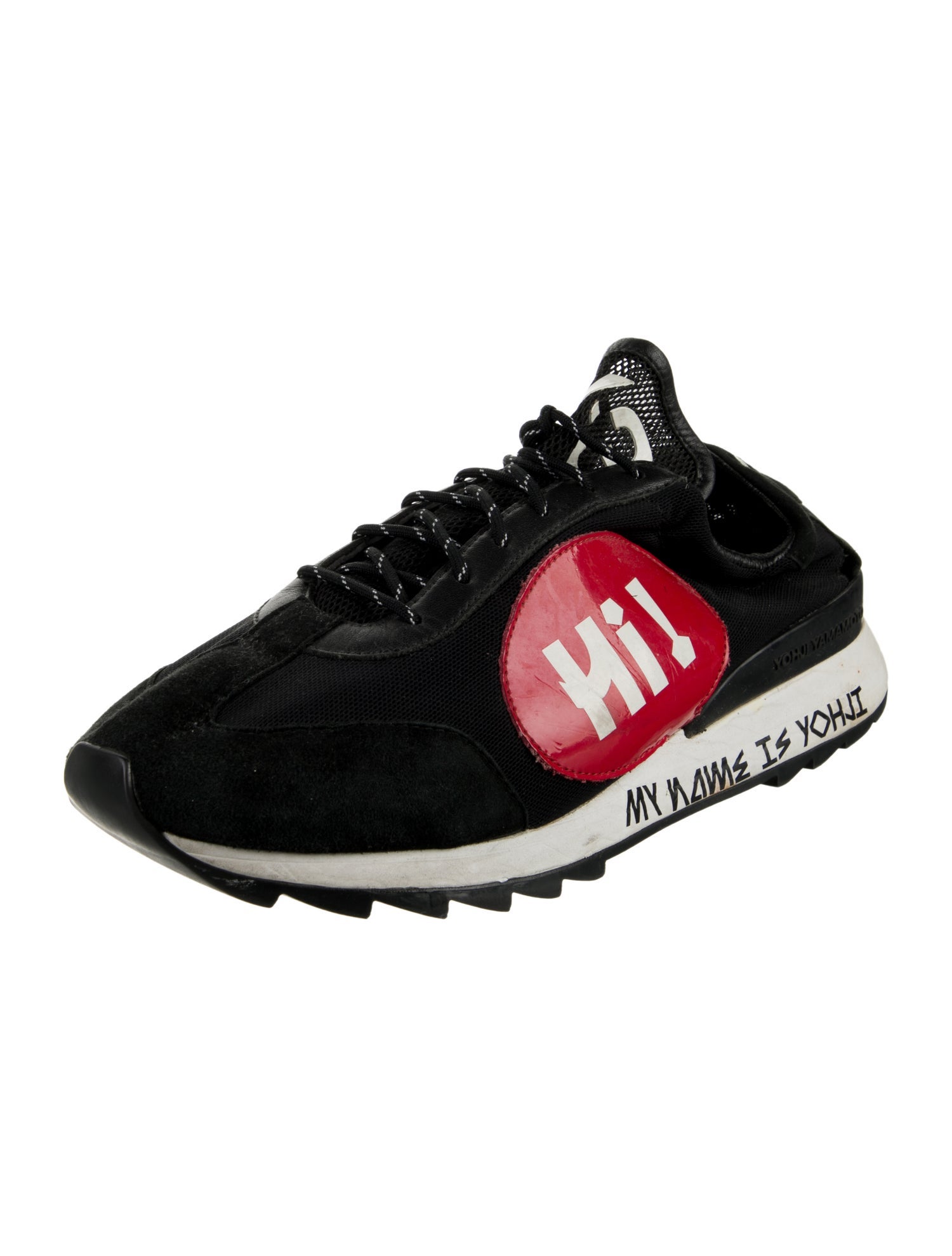 Y-3 Mesh Printed Sneakers