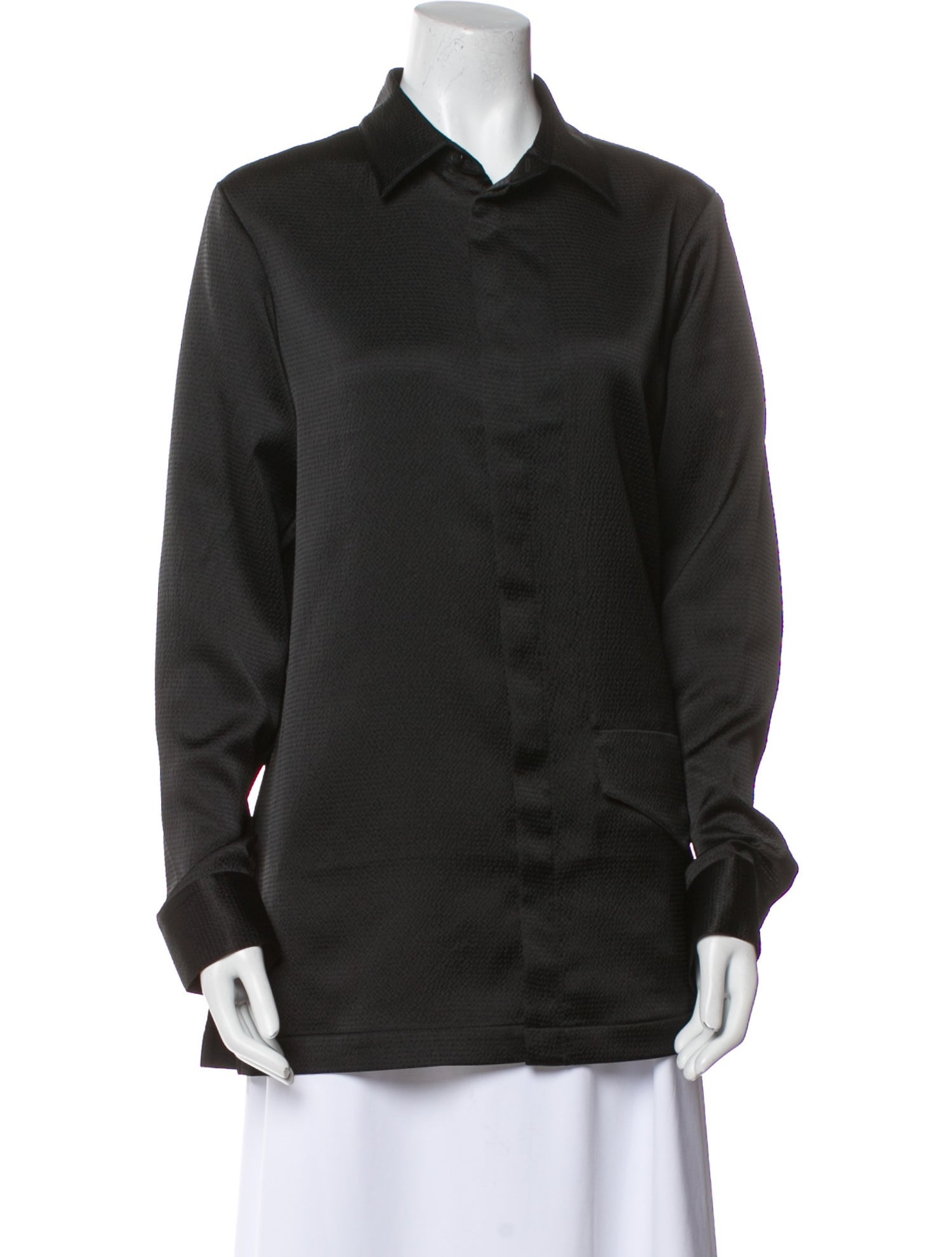 Y-3 Long Sleeve Button-Up Top