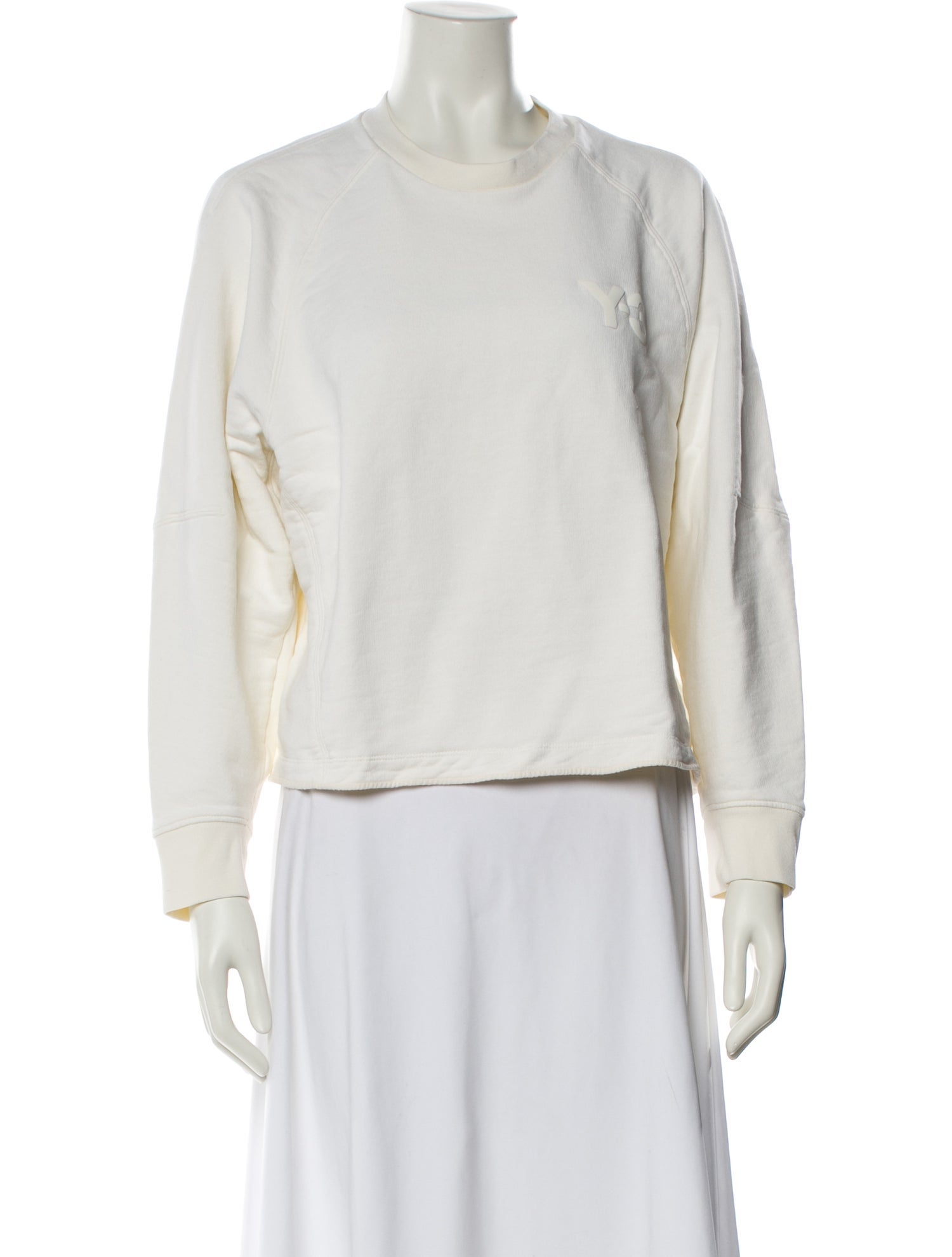 Y-3 Crew Neck Long Sleeve Sweatshirt