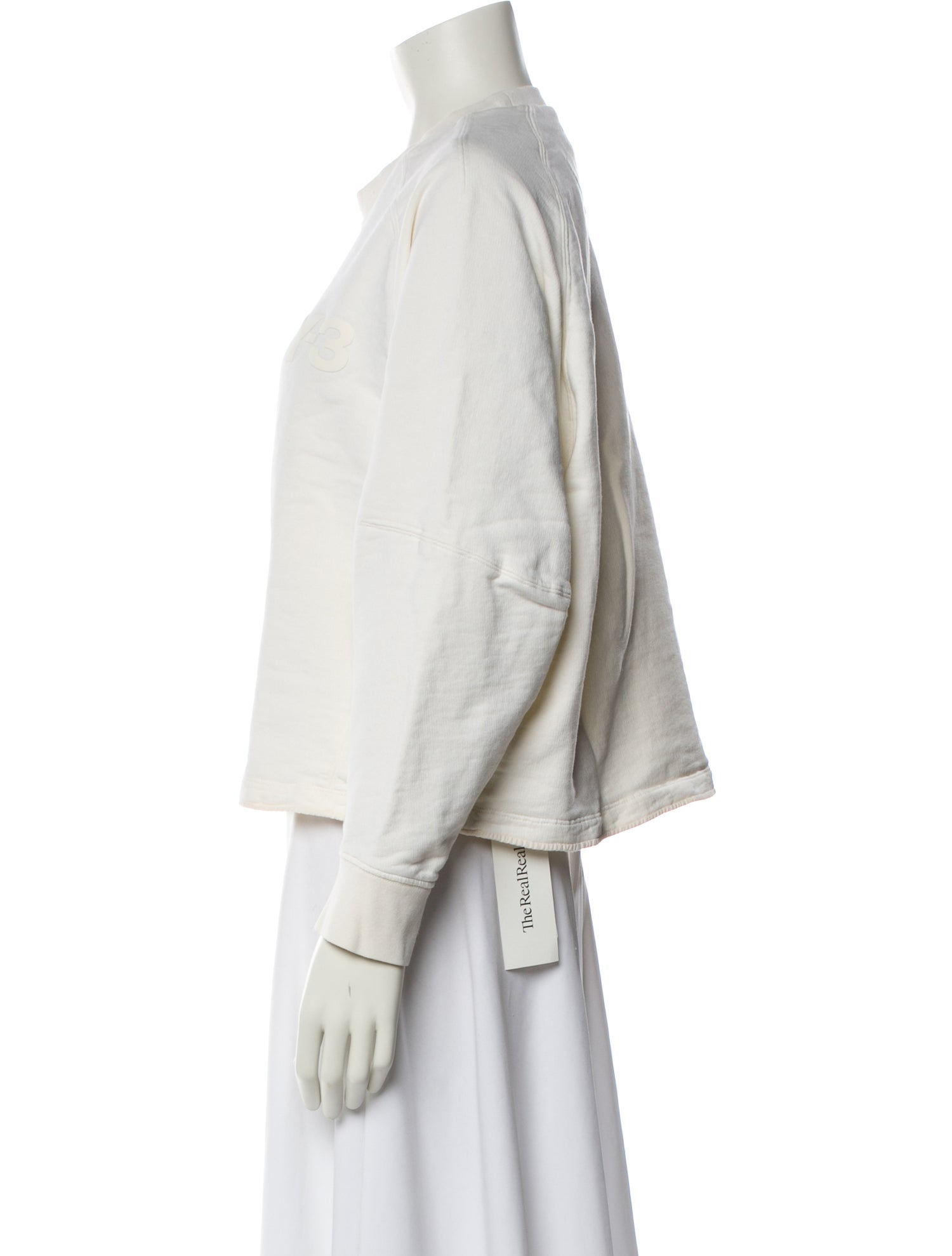 Y-3 Crew Neck Long Sleeve Sweatshirt