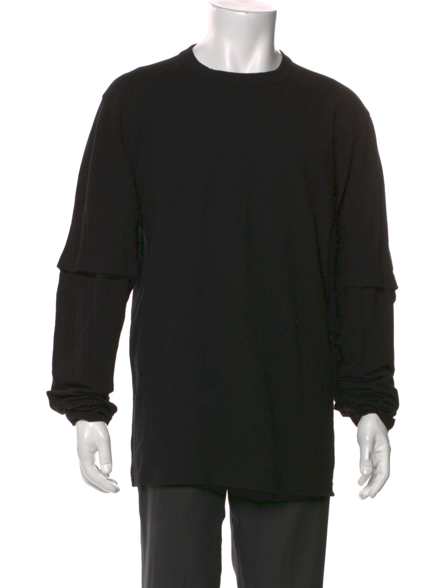 Y-3 Crew Neck Long Sleeve T-Shirt