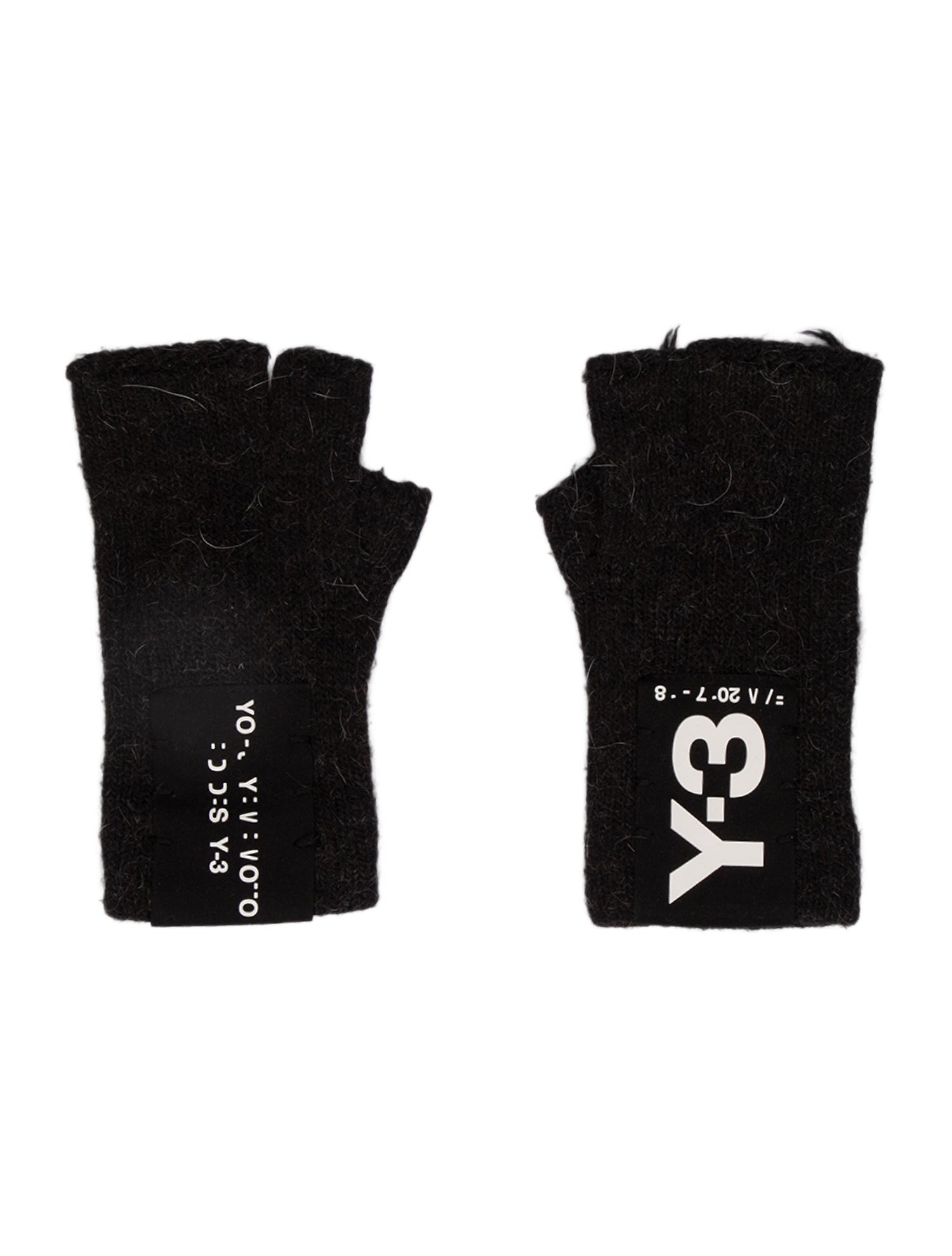 Y-3 x Adidas Knit Fingerless Gloves