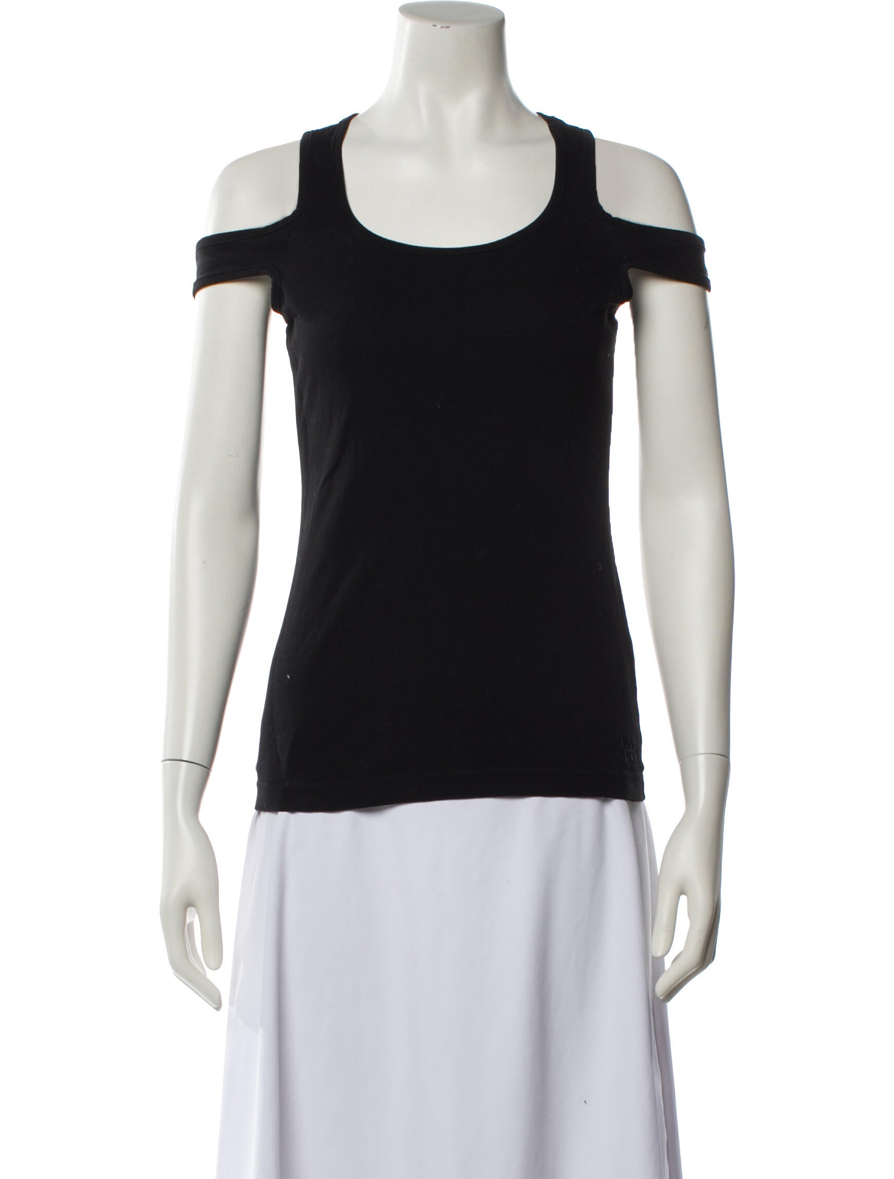Y-3 Scoop Neck Short Sleeve T-Shirt