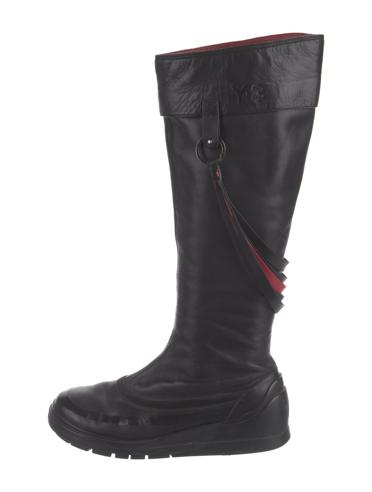 Y-3 Leather Boots
