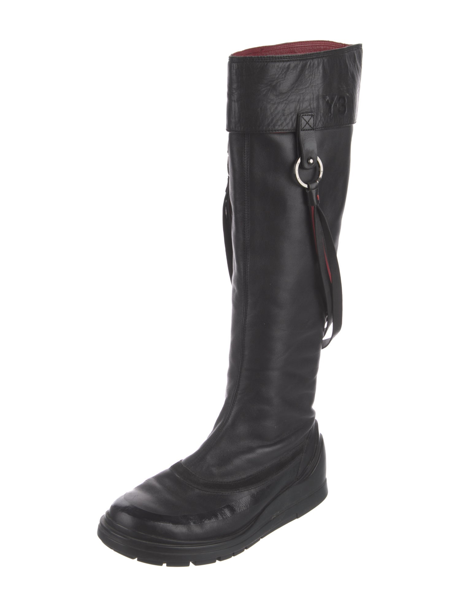 Y-3 Leather Boots
