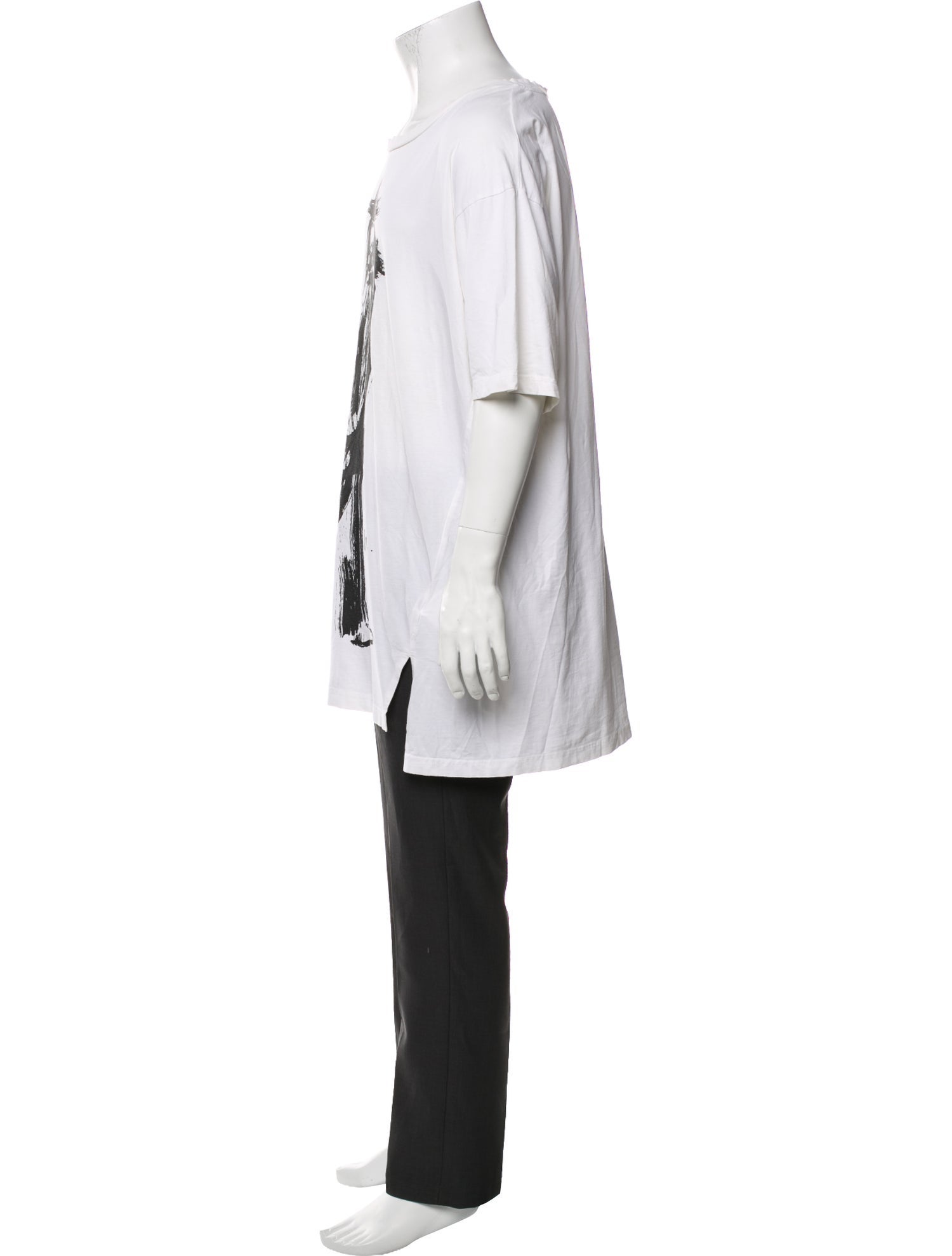 Y-3 Graphic Print Scoop Neck T-Shirt