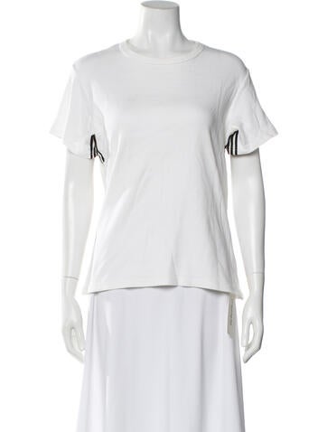 Pre-owned Y-3 Crew Neck Short Sleeve T-shirt In White