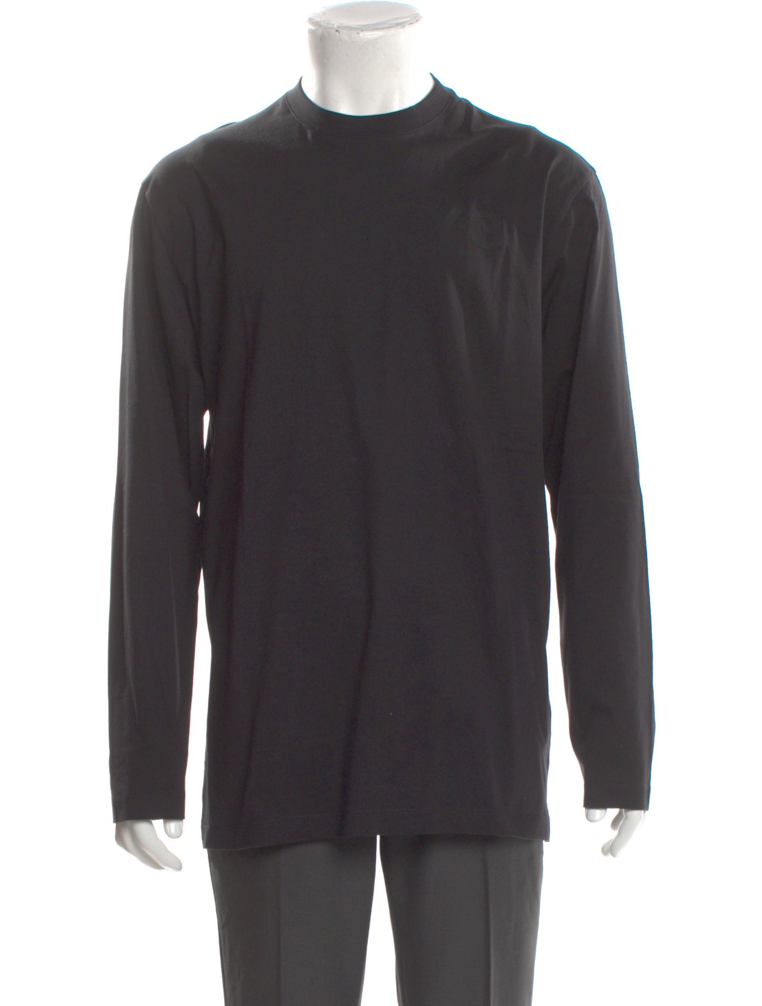 Y-3 Crew Neck Long Sleeve T-Shirt