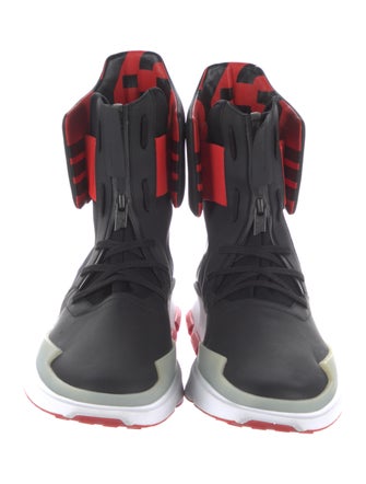Y-3 x Adidas Neoprene Athletic Sneakers