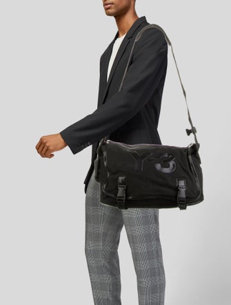 Y-3 x Adidas Canvas Messenger Bag