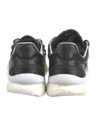 Y-3 x Adidas Leather Mesh Accents Athletic Sneakers
