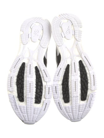 Y-3 x Adidas Leather Mesh Accents Athletic Sneakers