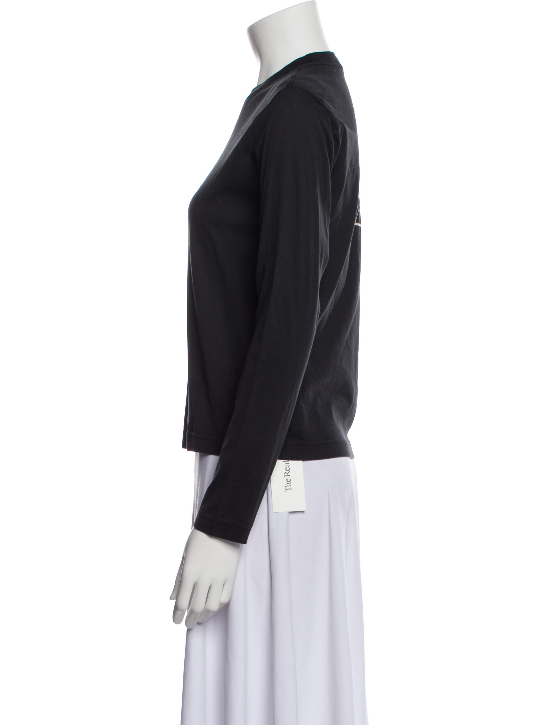 Y-3 x Adidas Crew Neck Long Sleeve Top