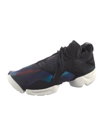 Y-3 x Adidas Neoprene Printed Athletic Sneakers