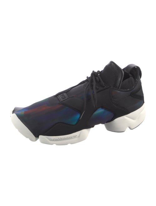 Y-3 x Adidas Neoprene Printed Athletic Sneakers