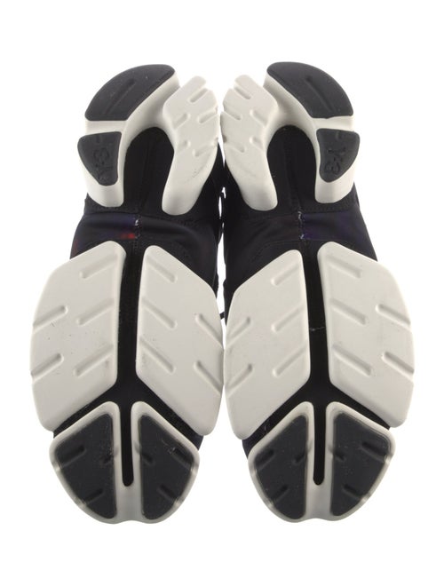 Y-3 x Adidas Neoprene Printed Athletic Sneakers