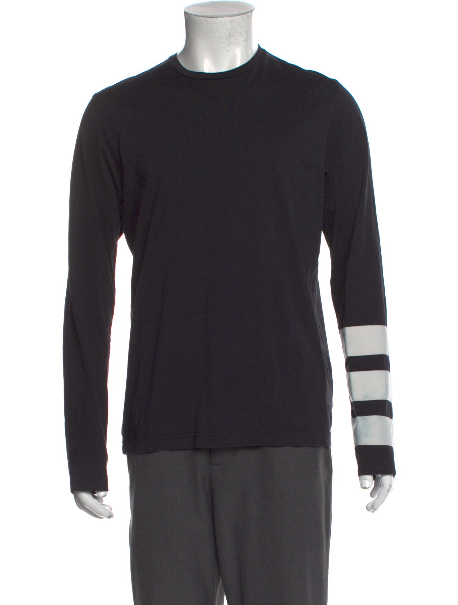Y-3 x Adidas Crew Neck Long Sleeve T-Shirt