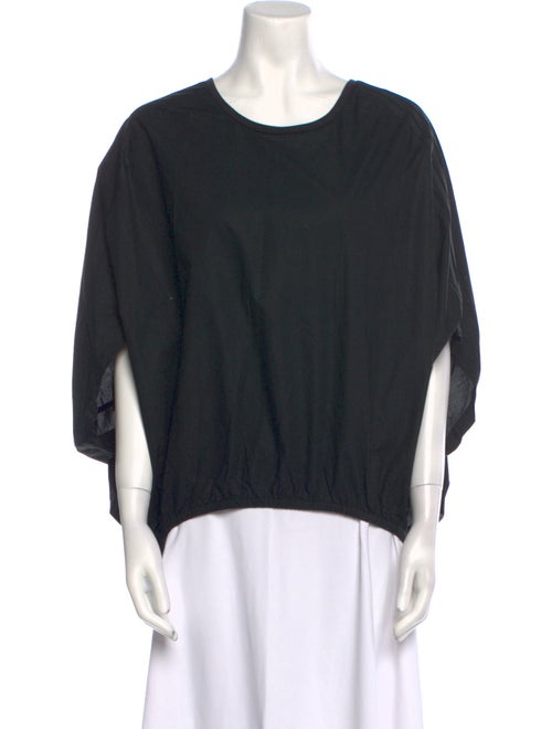 Y-3 x Adidas Scoop Neck Three-Quarter Sleeve Sweatshirt