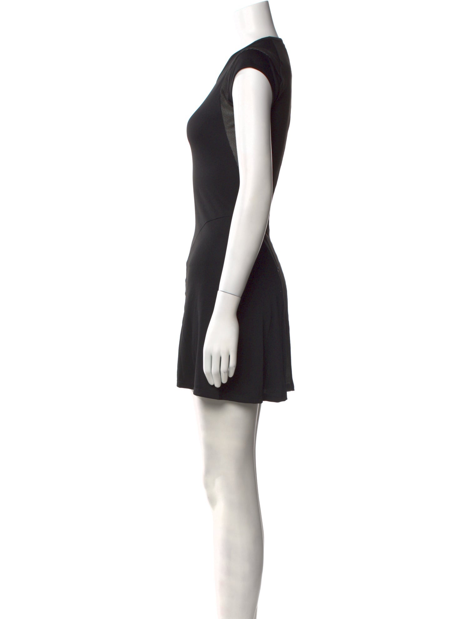 Y-3 x Adidas Scoop Neck Mini Dress