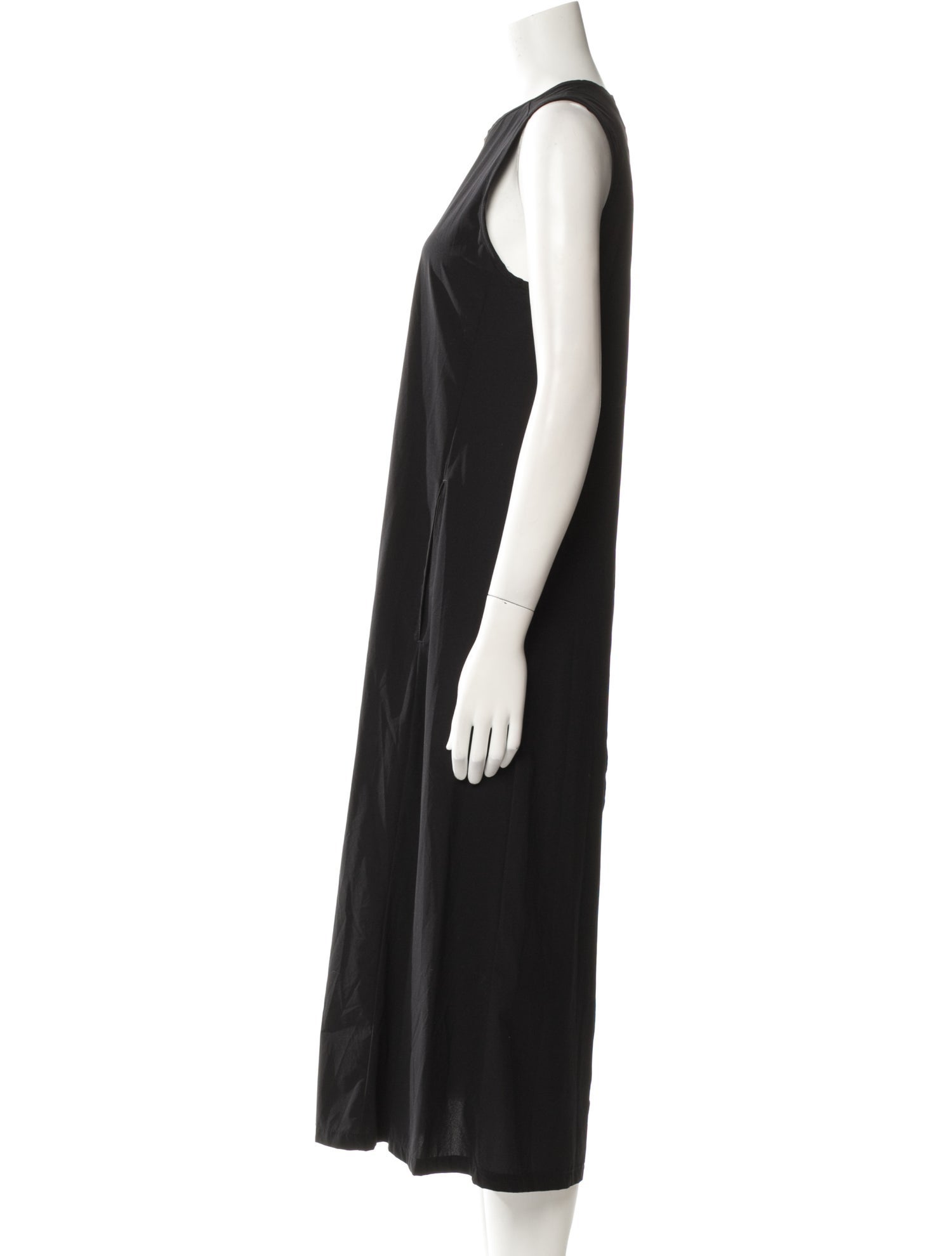 Y-3 x Adidas Crew Neck Midi Length Dress