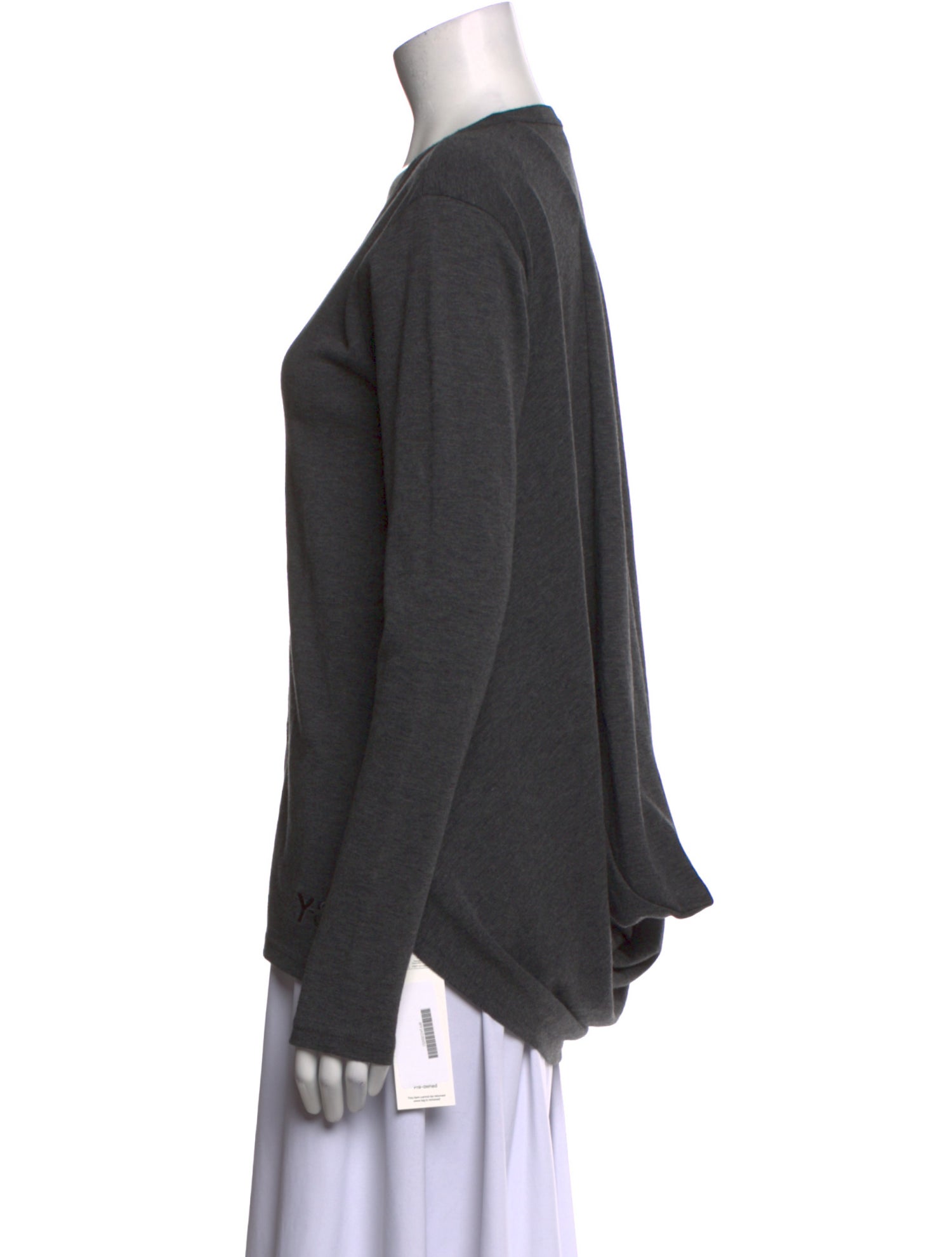 Y-3 x Adidas Striped Scoop Neck Sweater